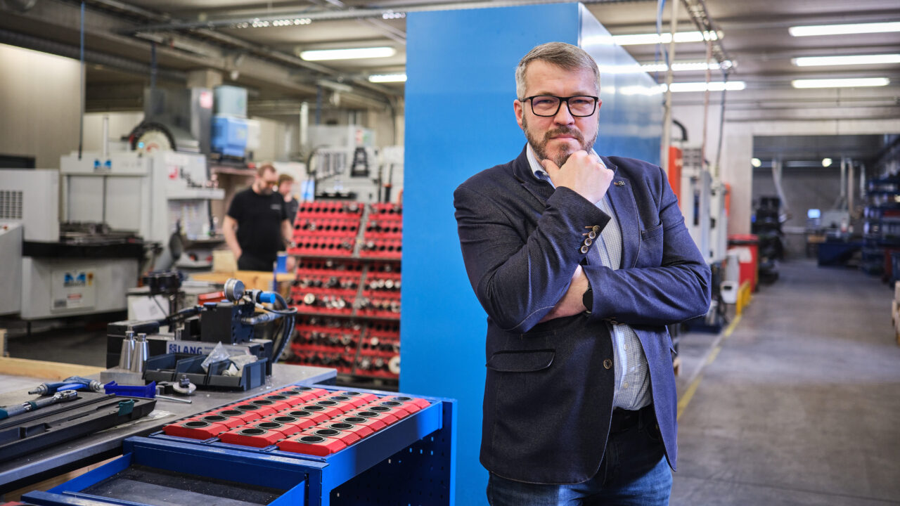 Eesti Tööandjate keskliidu hariduse töörühma juht ja Radius Machining omanik Veljo Konnimois. Foto: Hendrik Osula