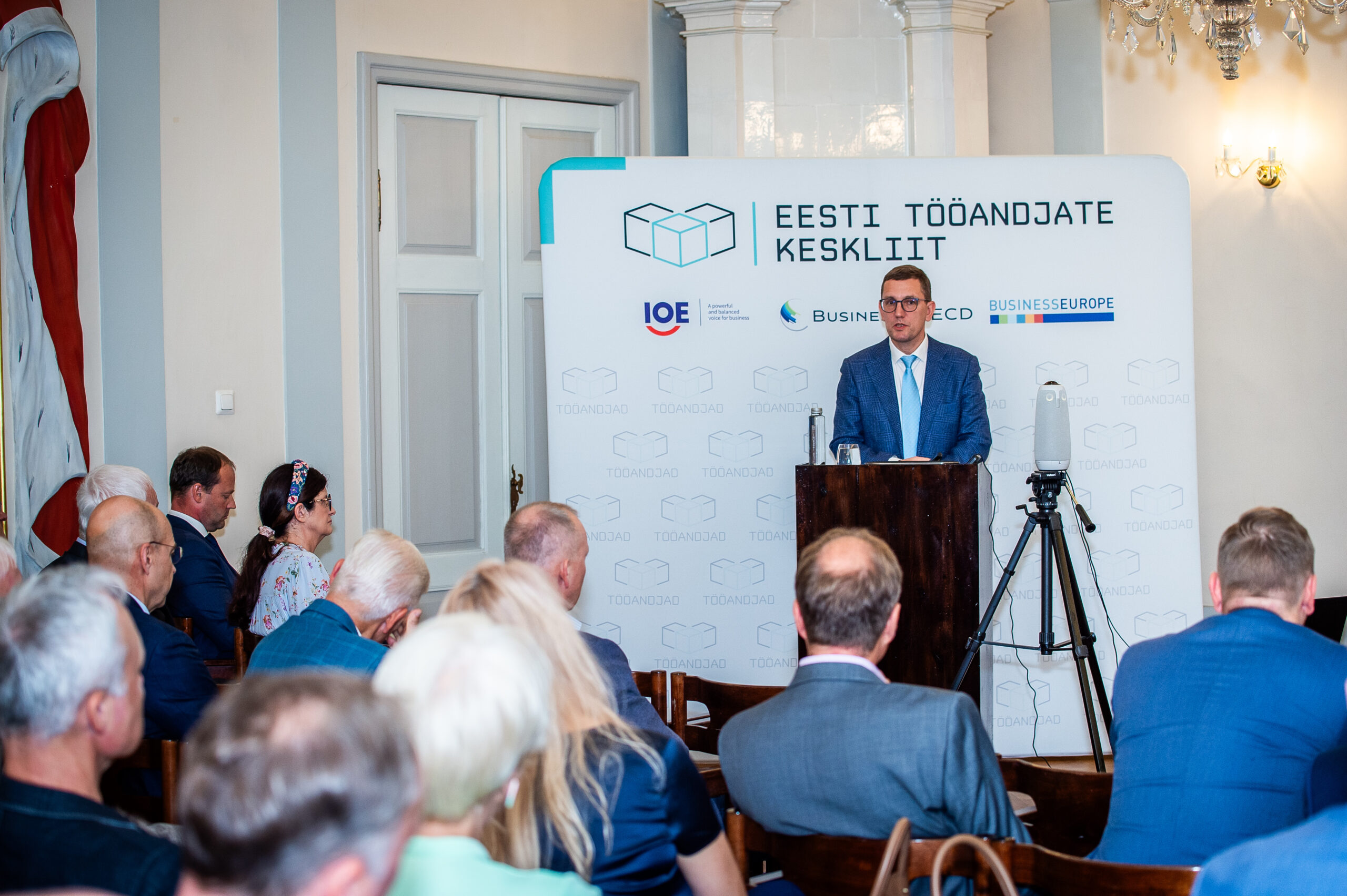 Eesti Tööandjate Keskliidu üldkoosolek 2024. Foto: Maido Parv