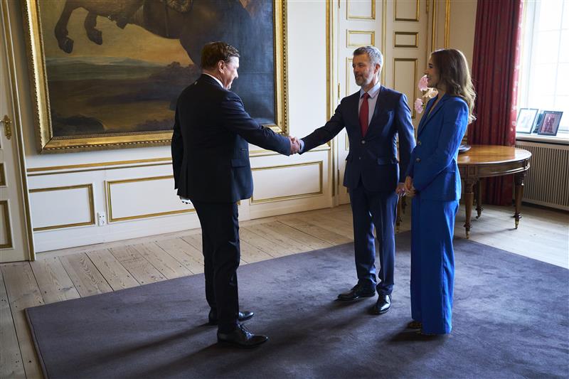 Kohtumine Taani kuningapaariga BusinessEurope’i presidentide ja tegevjuhtide kohtumise raames. Foto: Danish Industry