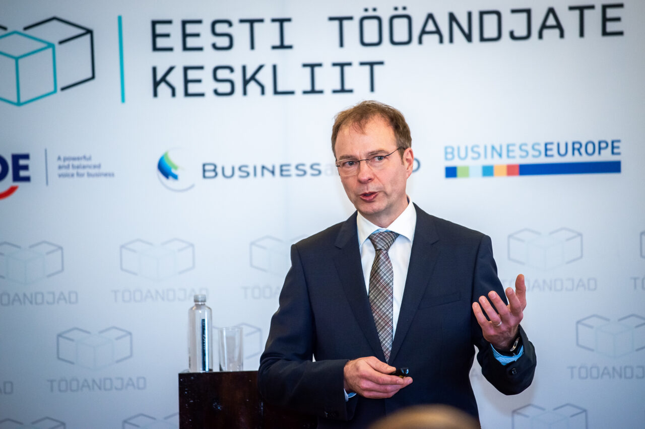 Eesti Tööandjate Keskliidu tegevjuht Hando Sutter. Foto: Maido Parv