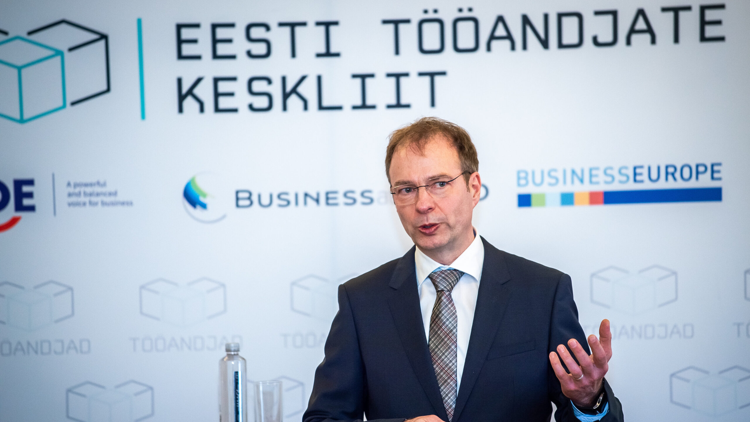 Eesti Tööandjate Keskliidu tegevjuht Hando Sutter. Foto: Maido Parv