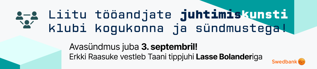 Liitu tööandjate “Juhtimiskunsti klubi” kogukonna ja sündmustesarjaga