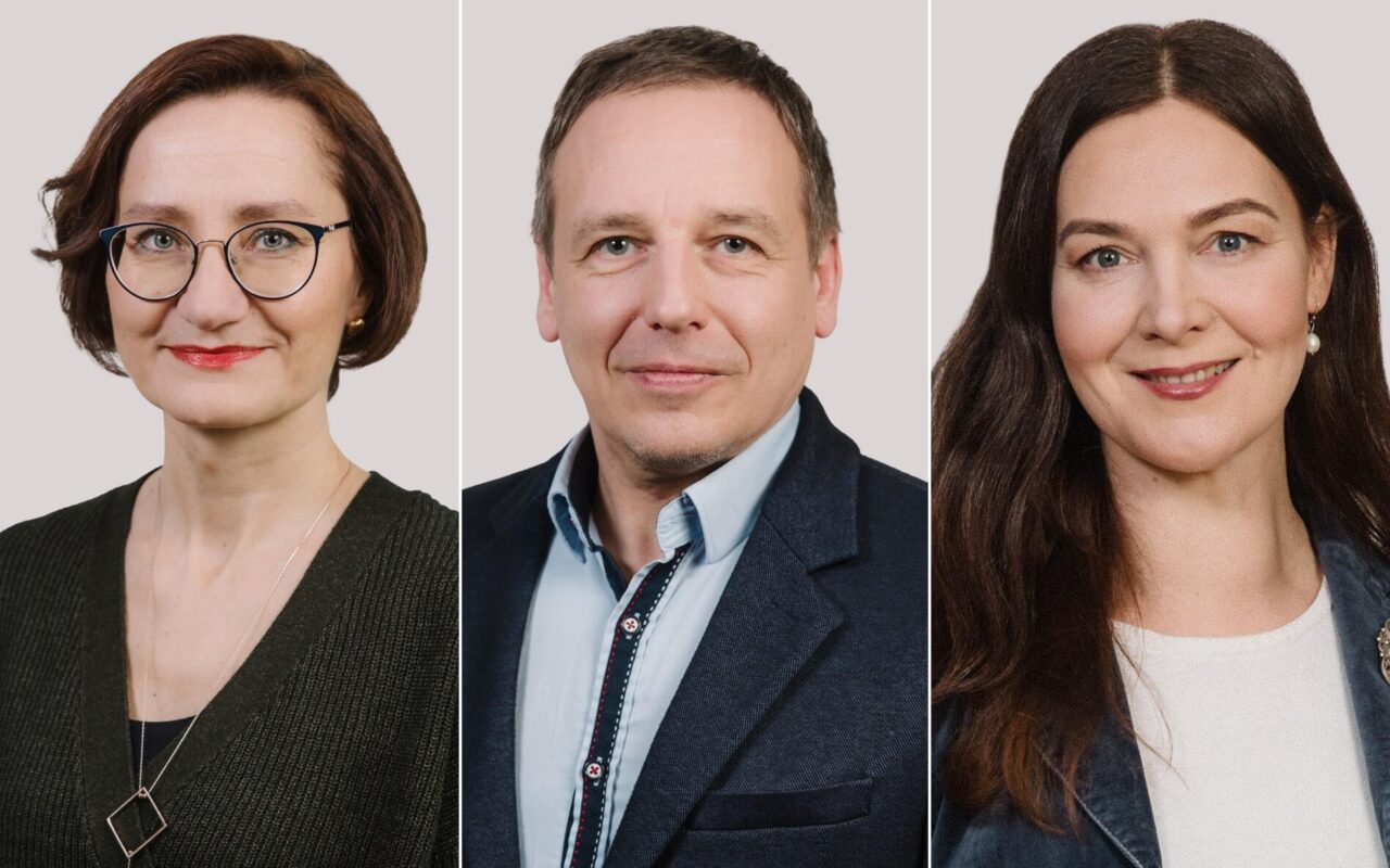 Silja Lassur, Andres Viia ja Yngve Rosenblad. Foto: OSKA