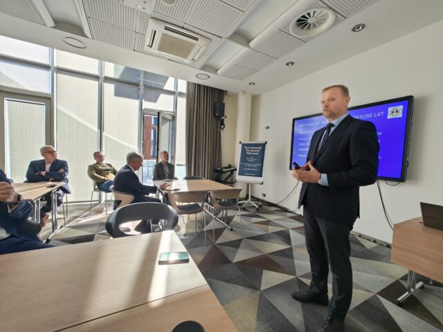 Eesti Kaitse- ja Kosmosetööstuse Liidu tegevjuht Kalev Koidumäe