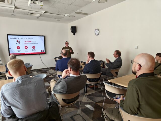 „Riigikaitsjate toetaja 2025“ kuldtaseme tunnusmärgise pälvinud G4S juhatuse liige ja Eesti Turvaettevõtete Liidu juhatuse liige Villu Õun