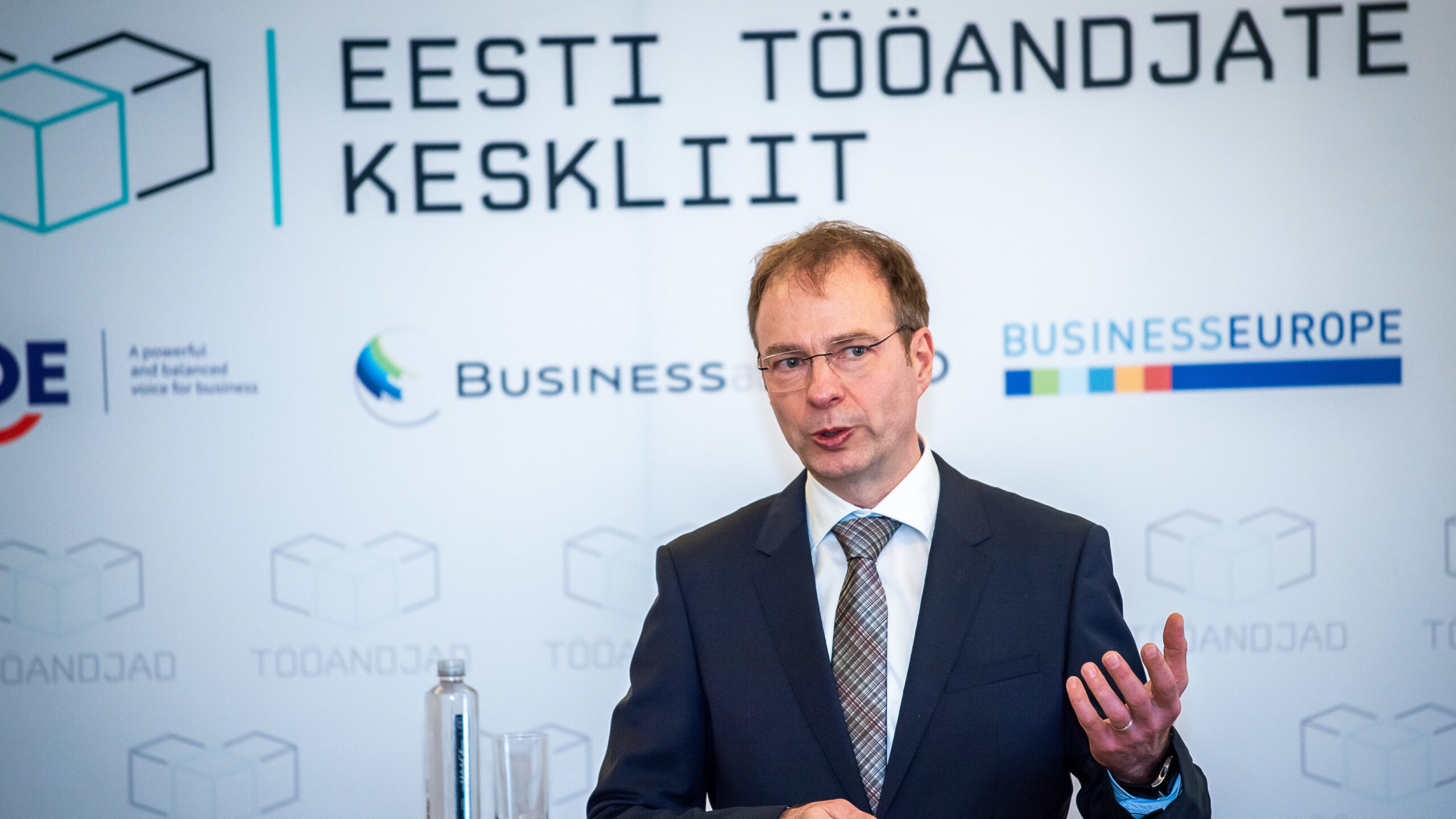 Eesti Tööandjate Keskliidu tegevjuht Hando Sutter. Foto: Maido Parv