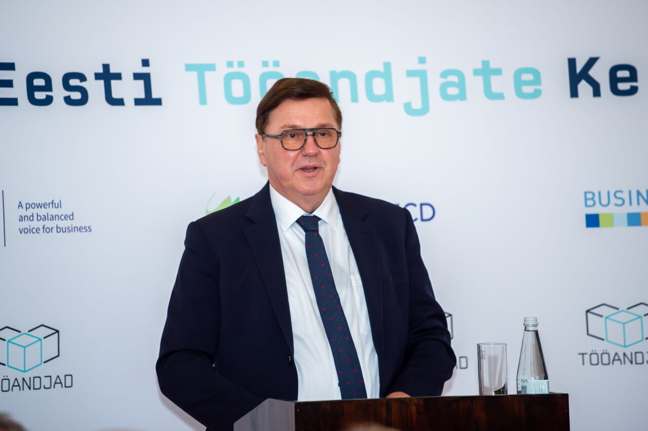 Eesti Tööandjate Keskliidu volikogu juht Ain Hanschmidt. Foto: Maido Parv