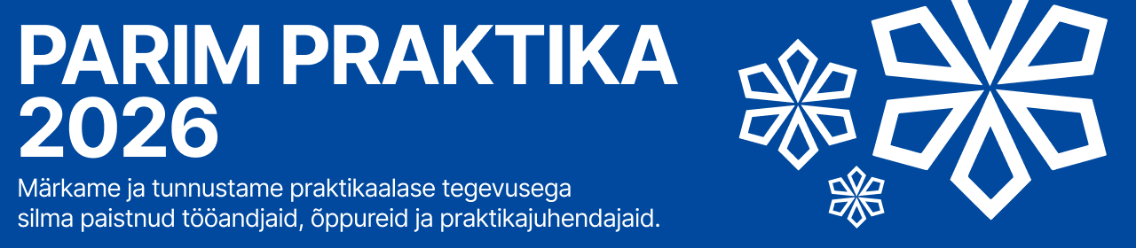 Eesti Tööandjate Keskliit kustub "Parim praktika 2026" konkursiga märkama ja tunnustama praktikaalase tegevuse silma paistnud tööandjaid, õppureid ja praktikajuhendajaid.